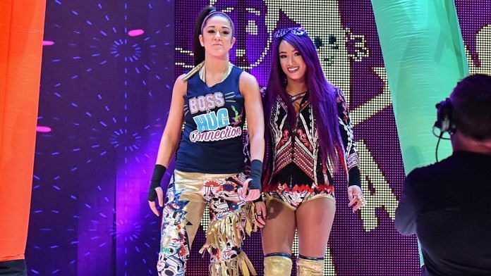 Sasha and Bayley